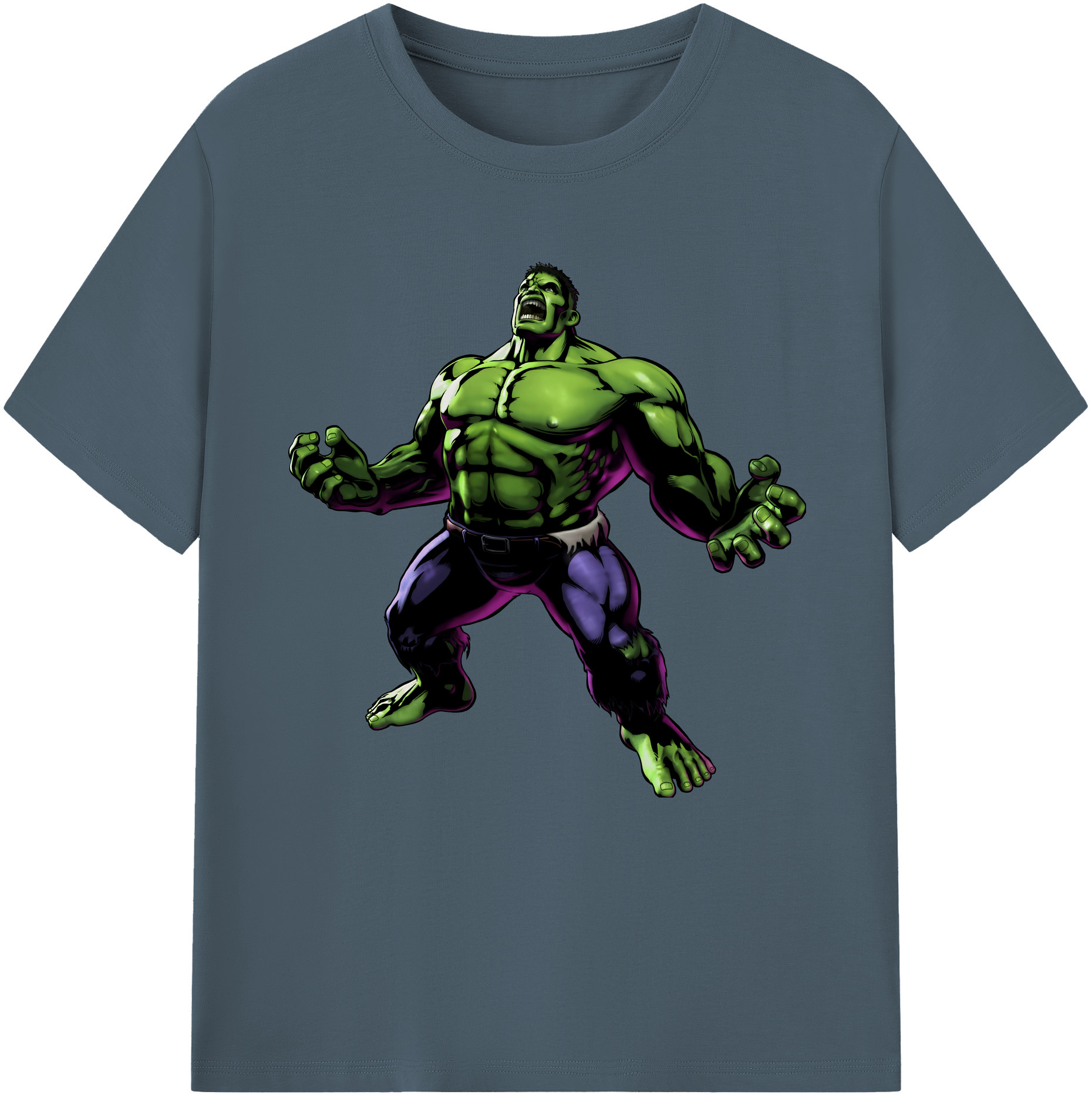 （画像用） アベンジャーズ The Avengers 綿100％半袖Tシャツ（フロントプリント）